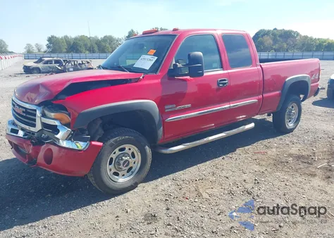 2006 GMC Sierra 2500Hd Sle1 from USA, damaged, VIN 1GTHK29DX6E199830